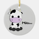 Recherche de vache à bande dessinée ornements Bébé