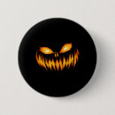 Recherche de tête citrouille badges Effrayant