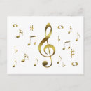 Recherche de conception de musique cartes postales Illustration