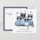 Recherche de meow vœux cartes Valentine