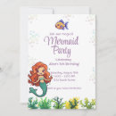 Zoek naar mermaid tail uitnodigingen Krachtens het zee