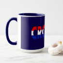 Recherche de drapeau croate tasses Rouge