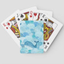 Recherche de baleines jeux de cartes Illustration