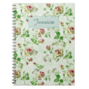 Recherche de motif floral vintage carnets Féminin