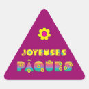 Recherche de heureux triangle autocollants Pâques