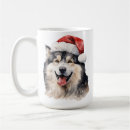 Recherche de alaskan malamute tasses Noël