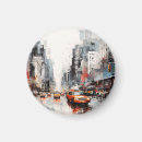 Recherche de taxi jaune magnets New york