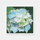 Recherche de hortensia serviettes Bleu