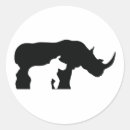 Recherche de rhinocéros blanc autocollants Animaux