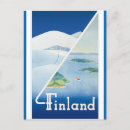 Recherche de finlande vintage cartes postales Hiver