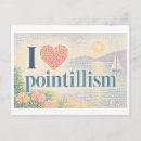 Zoek naar pointillisme briefkaarten Liefde