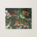 Recherche de poissons puzzles Étang