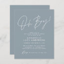 Zoek naar blauw baby briefpapier Elegant