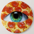 Recherche de pizza drôle badges Humour