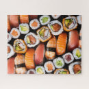 Recherche de sushi puzzles Saumon
