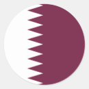 Recherche de le qatar autocollants Drapeau