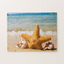 Recherche de coquillages tropicaux puzzles Mer