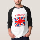 Zoek naar vlag van engeland tshirts Rood