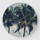 Zoek naar palm trees klokken Tropisch