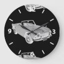 Recherche de voiture sport horloges Noir et blanc