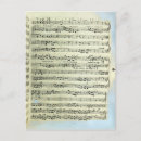 Zoek naar muziek score briefkaarten Privé