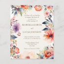 Recherche de faire part de mariage prospectus Floral