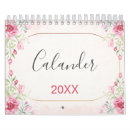Recherche de floral calendriers Organiseur