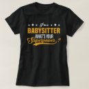 Recherche de babysitter tshirts Emploi