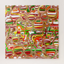 Recherche de numérique art puzzles Vert