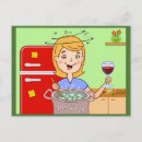 Recherche de cuisiniers cartes cartes postales Chef