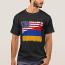 Recherche de américain arménien tshirts Drapeau