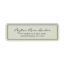 Recherche de cursive étiquettes adresse retour Calligraphie