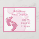 Recherche de petits pieds invitations Nouveau bébé