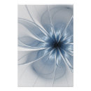 Recherche de fractale bleue posters Floral