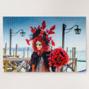 Recherche de masque vénitien puzzles Italie