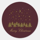 Recherche de lune rouge autocollants Noël
