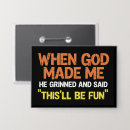 Recherche de un dieu badges Humour