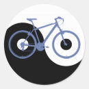Recherche de vélo bleu autocollants Cycliste