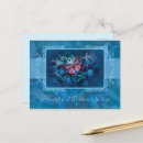 Recherche de papillons bleus cartes postales Pour elle