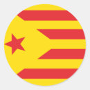 Recherche de drapeau catalan autocollants Catalogne