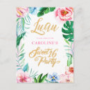 Recherche de luau hawaïen 16ans anniversaire invitations Sweet sixteen