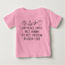 Recherche de religion bébé tshirts Amour