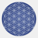 Recherche de géométrie sacrée autocollants Fleur