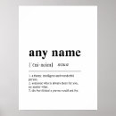 Recherche de définition posters Noir et blanc