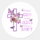 Zoek naar christelijk kruis stickers Paars
