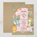 Recherche de safari 1ans anniversaire invitations Parti