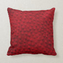 Recherche de cuir rouge coussins Motif