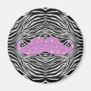 Recherche de copie de zèbre magnets Girly