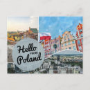 Recherche de la pologne cartes postales Europe