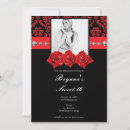 Recherche de unique 16ans anniversaire invitations Glamour